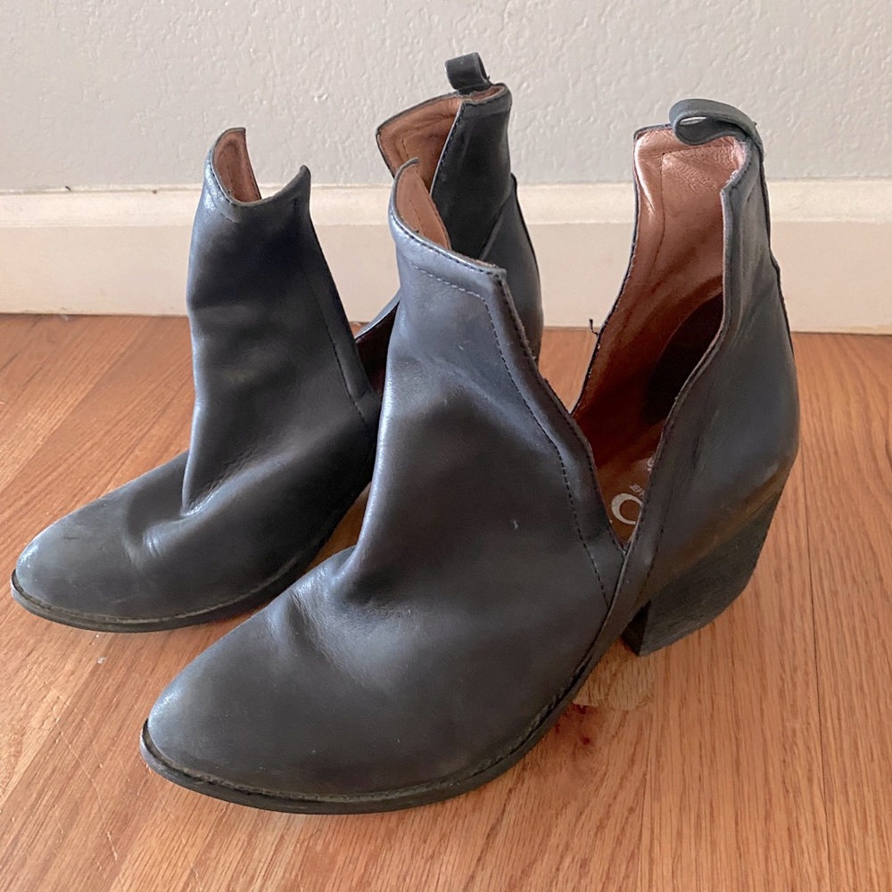 Jeffrey Campbell Black Ankle Boot